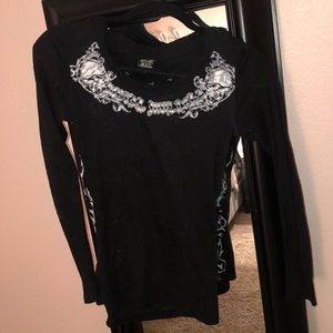 Long sleeve Metal Mulisha hooded top